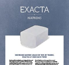 Exacta Napkins Brochure