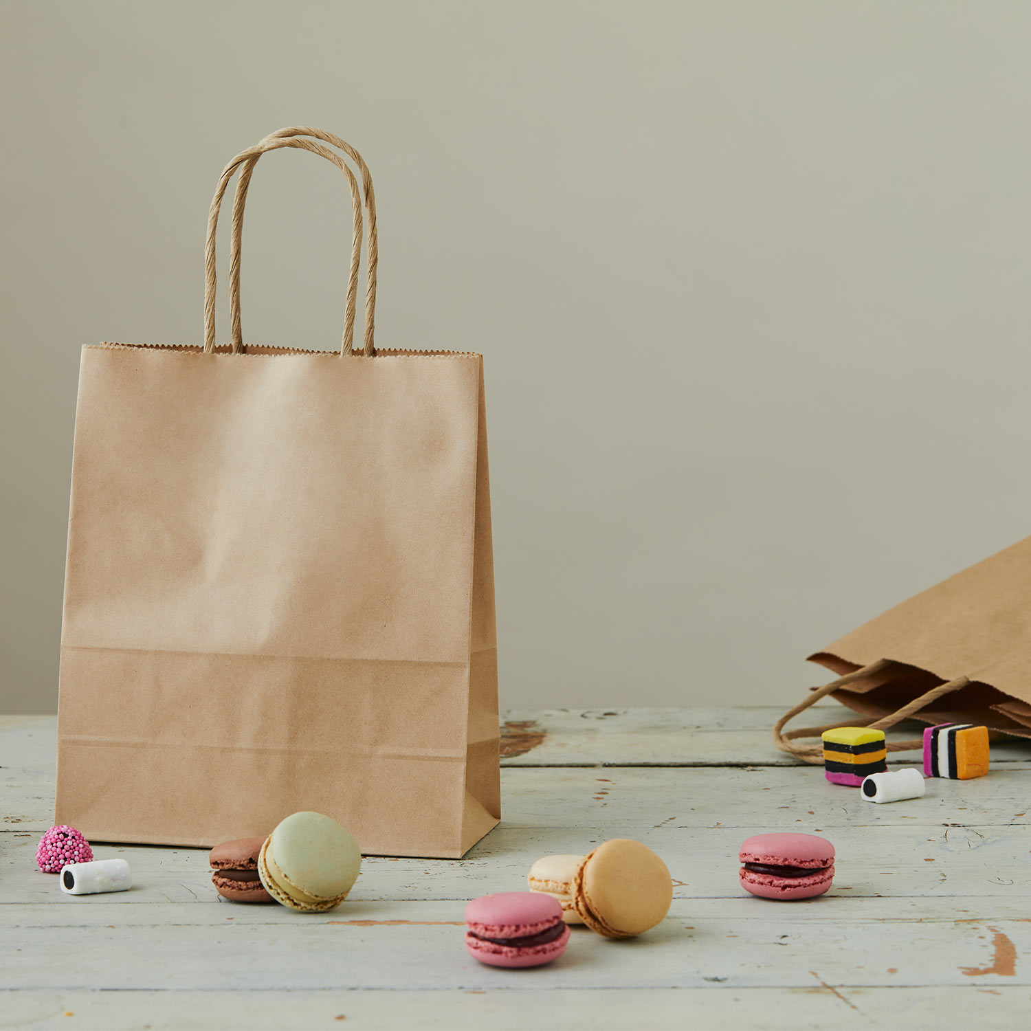 Image of paper bag used to carry sweet treats