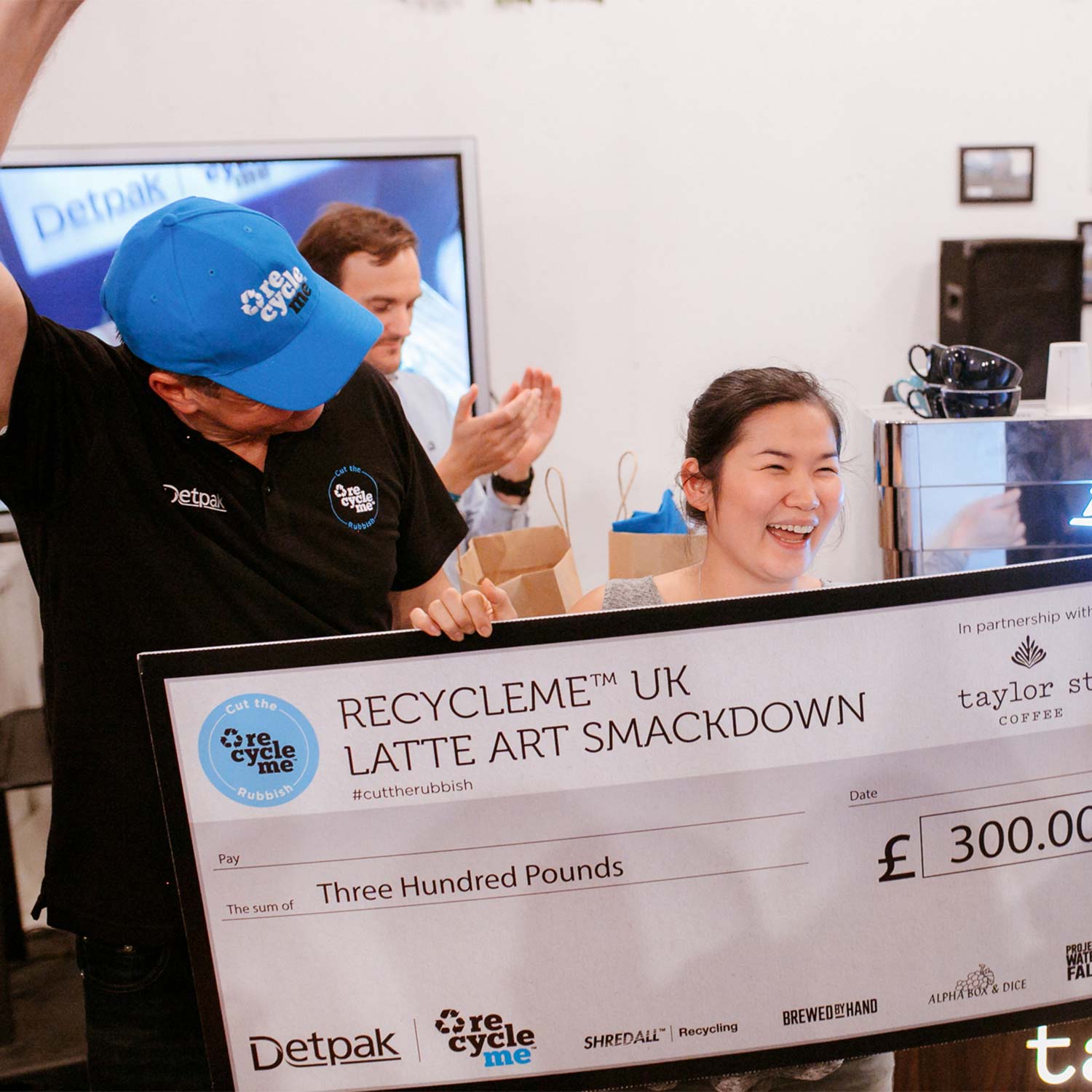 Image of Detpak RecycleMe Smackdown winner Tia