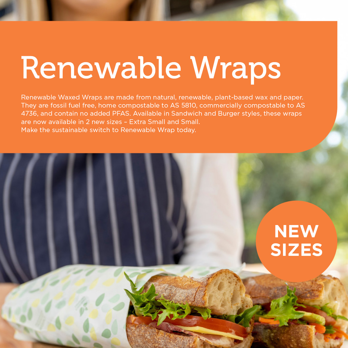 RENEWABLE WRAPS - NEW SIZES FLYER